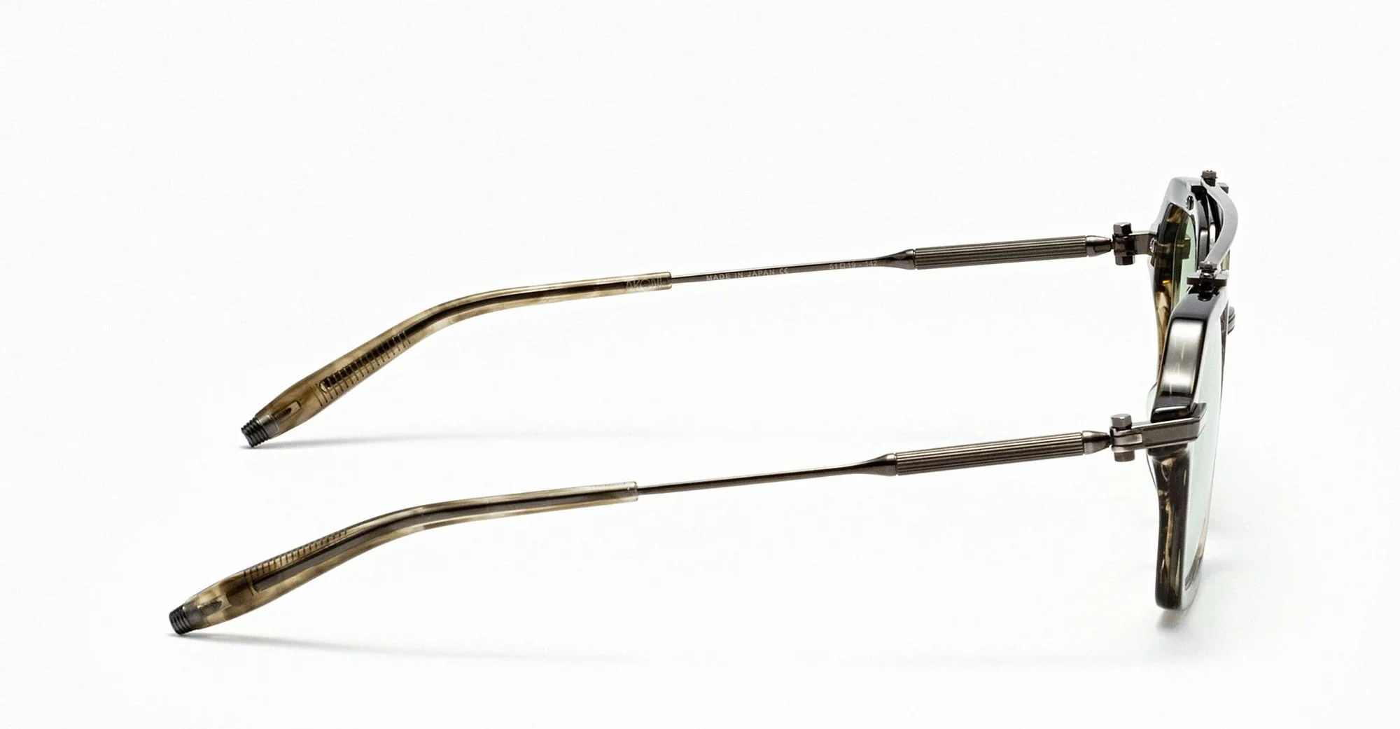 Akari - green tortoise / black rhodium - Image 3