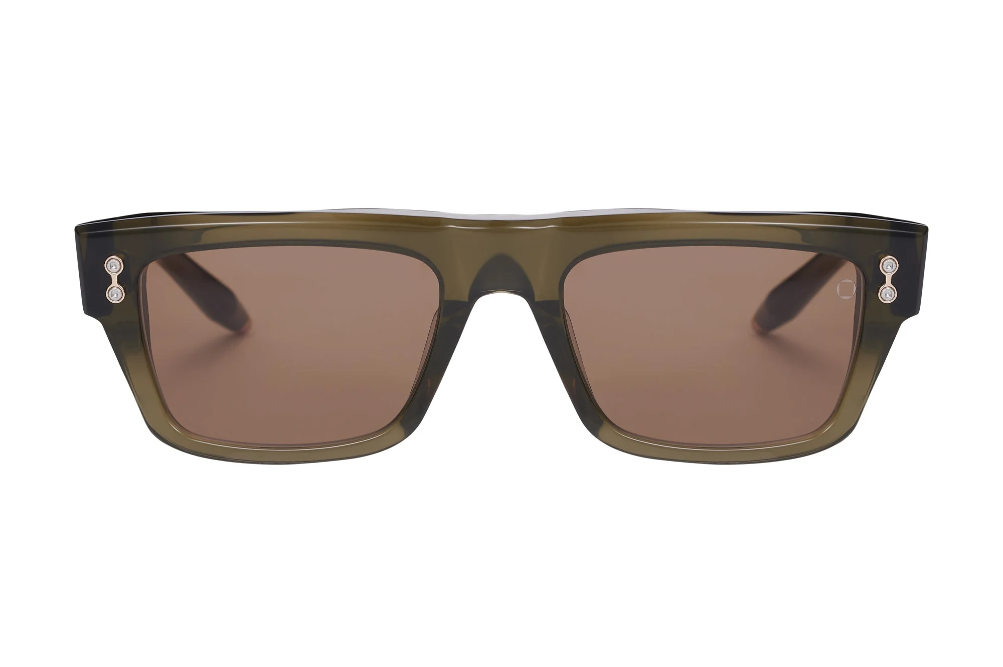 Leo - olive & dark brown - 54