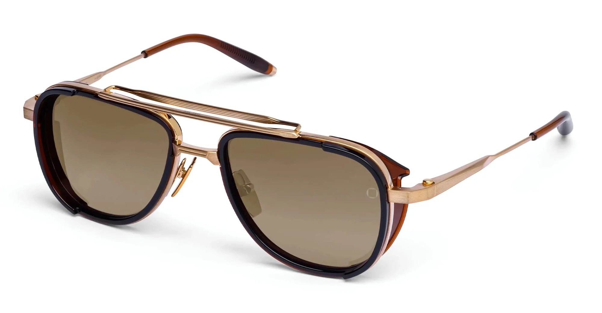 Spitzer - brushed 12k gold/ brown - Image 2
