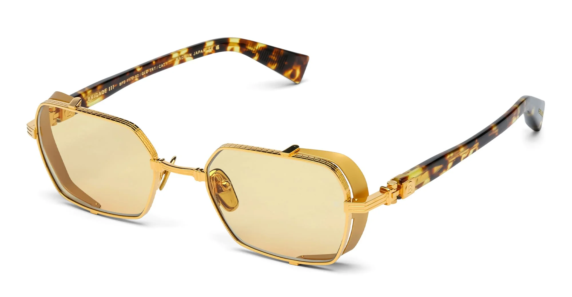 Brigade iii - 18k gold / spotted havana - Image 2