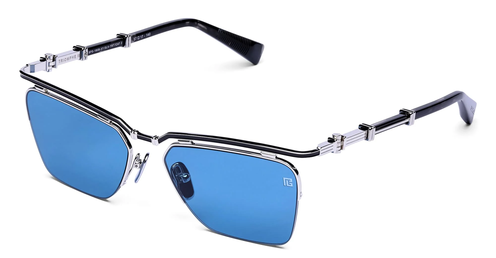 Triomphe ii - silver / black havana - Image 2