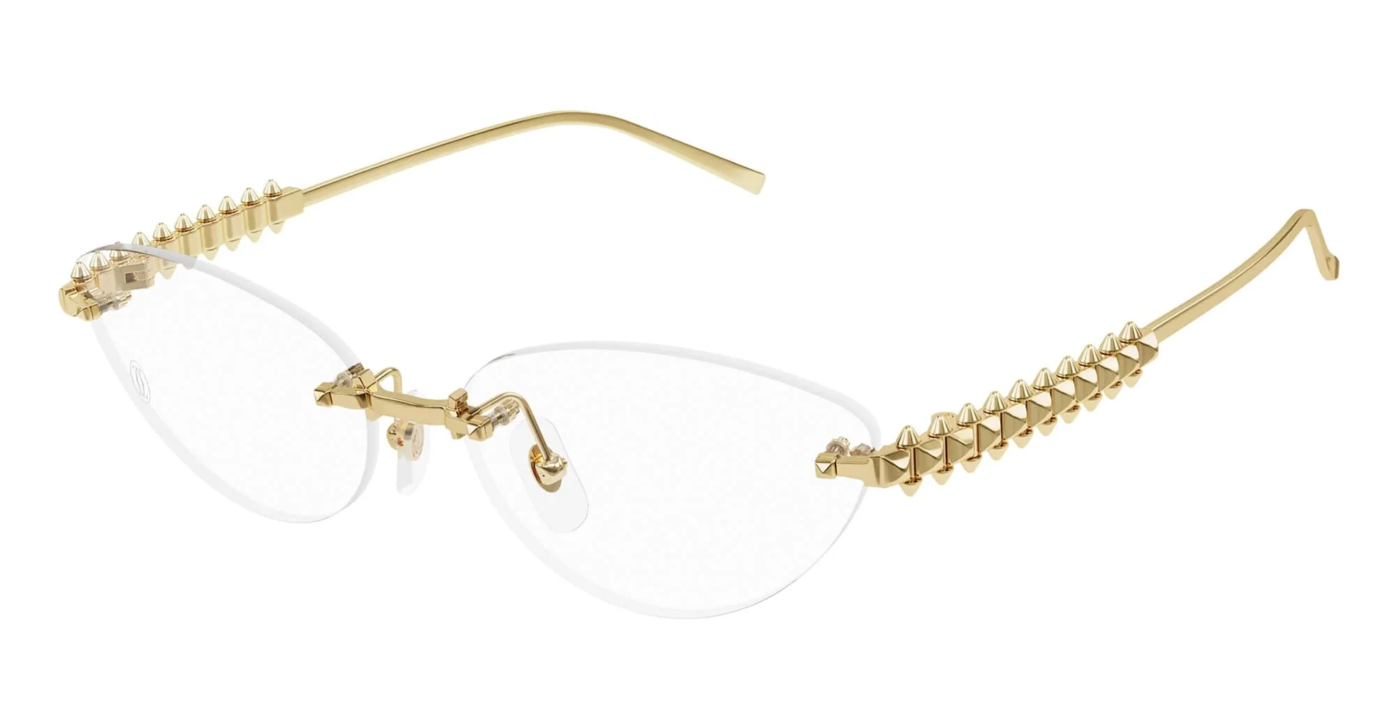 Clash de cartier ct0565o-001 - gold rx - Image 2