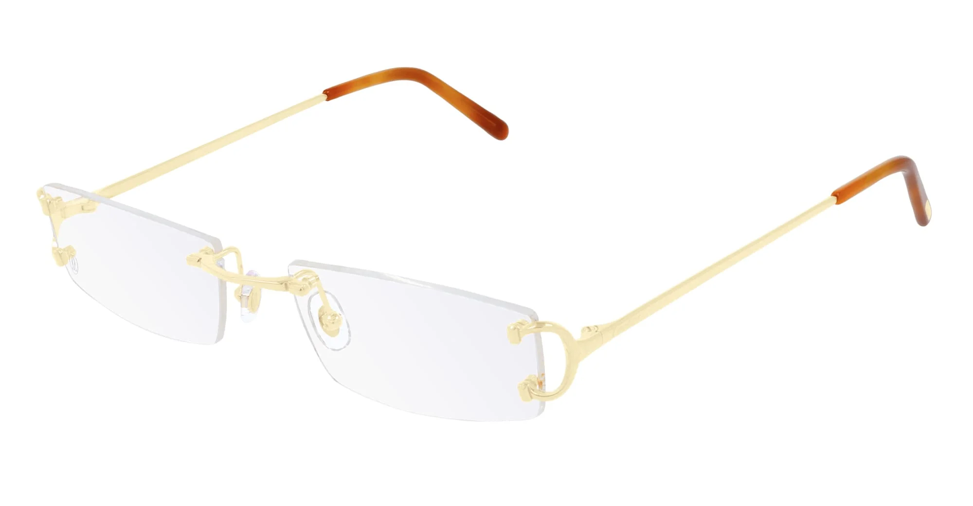 Décor c classique de cartier ct0092o-001 - gold rx