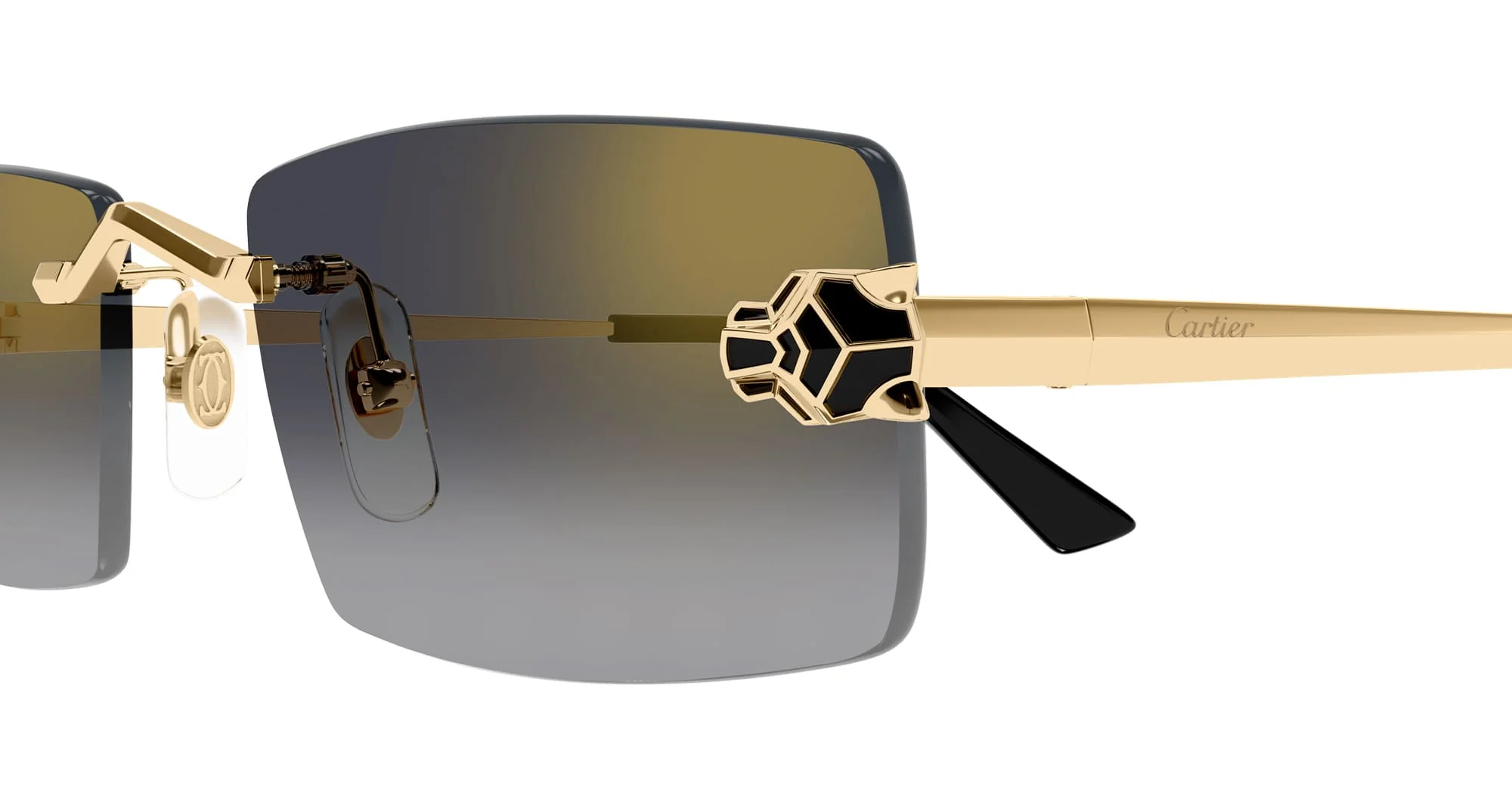 Panthère de cartier ct0598s-001 - gold - Image 3