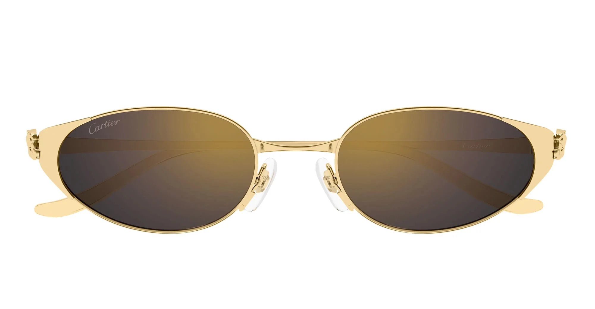 Panthere de cartier ct0630s-001 - gold / grey
