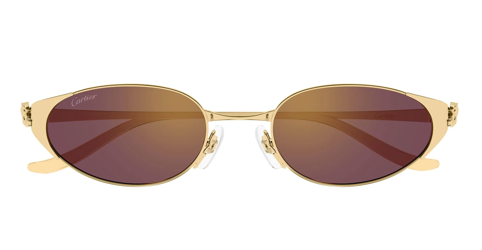 Panthere de cartier ct0630s-003 - gold / violet