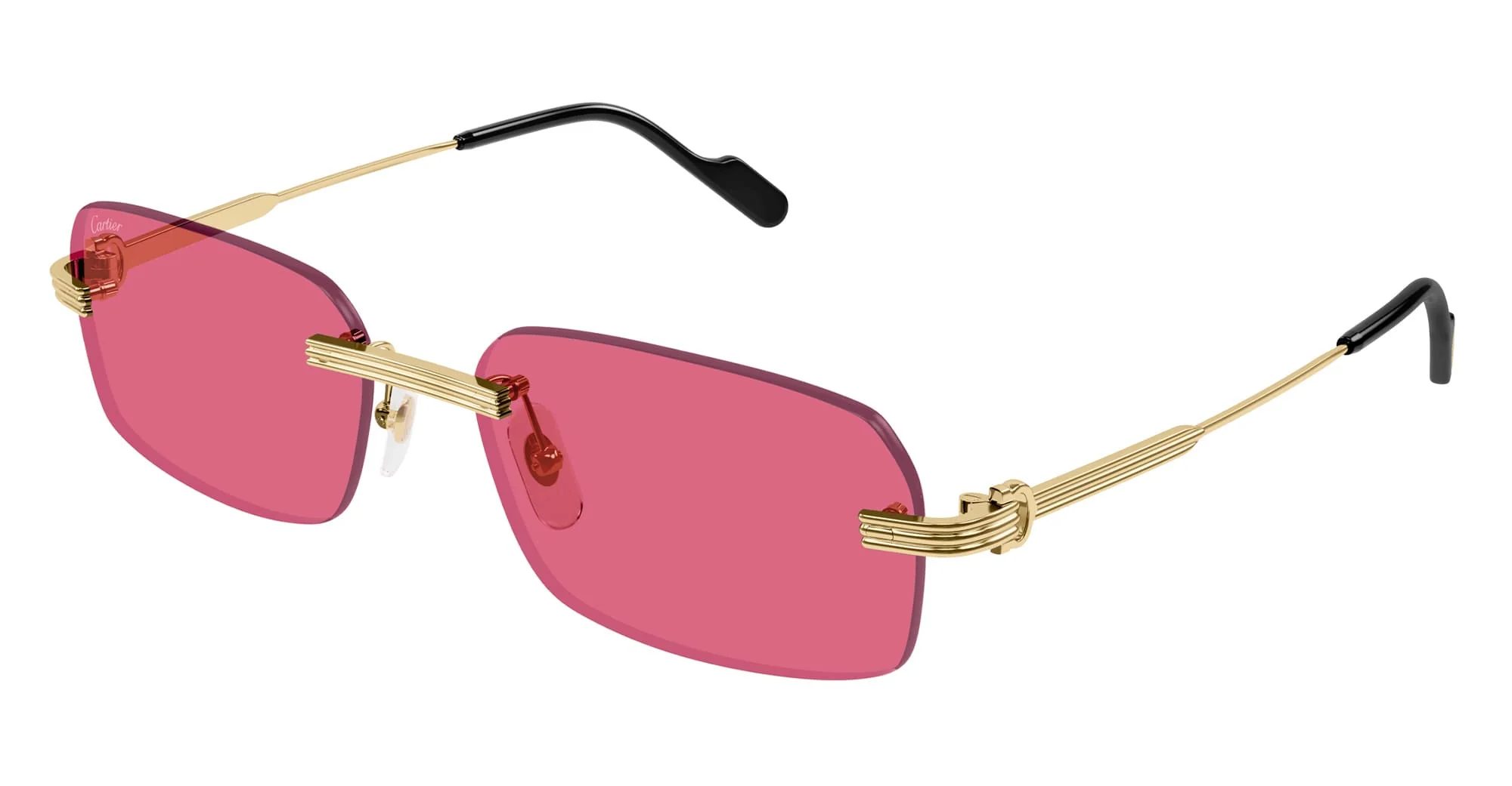 Première de cartier ct0271s-010 - gold / pink - Image 2