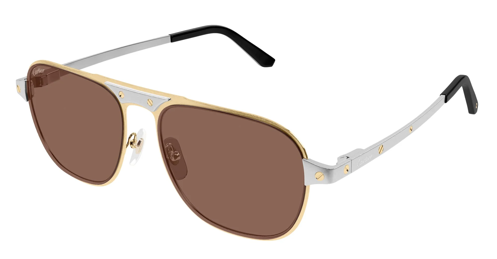 Santos de cartier ct0532s-004 - gold - Image 2