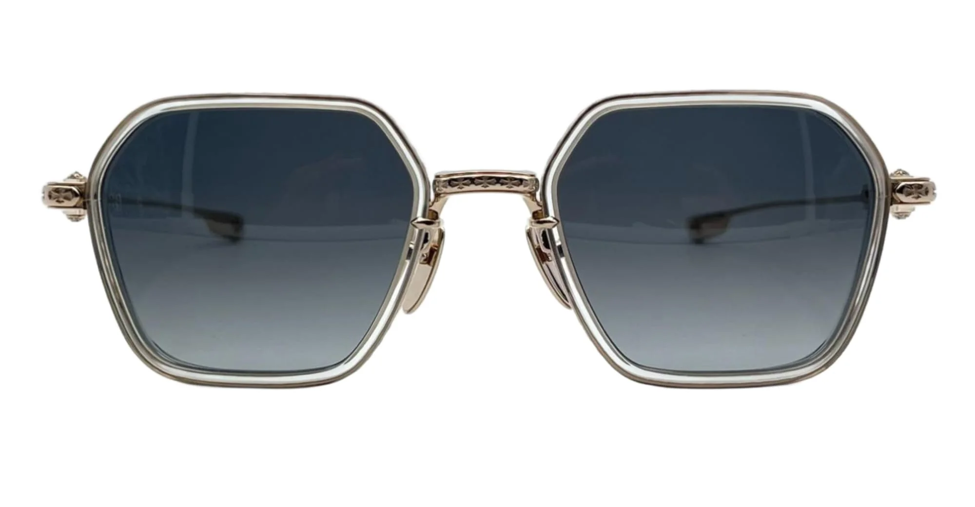 Danger zone - crystal / gold plated
