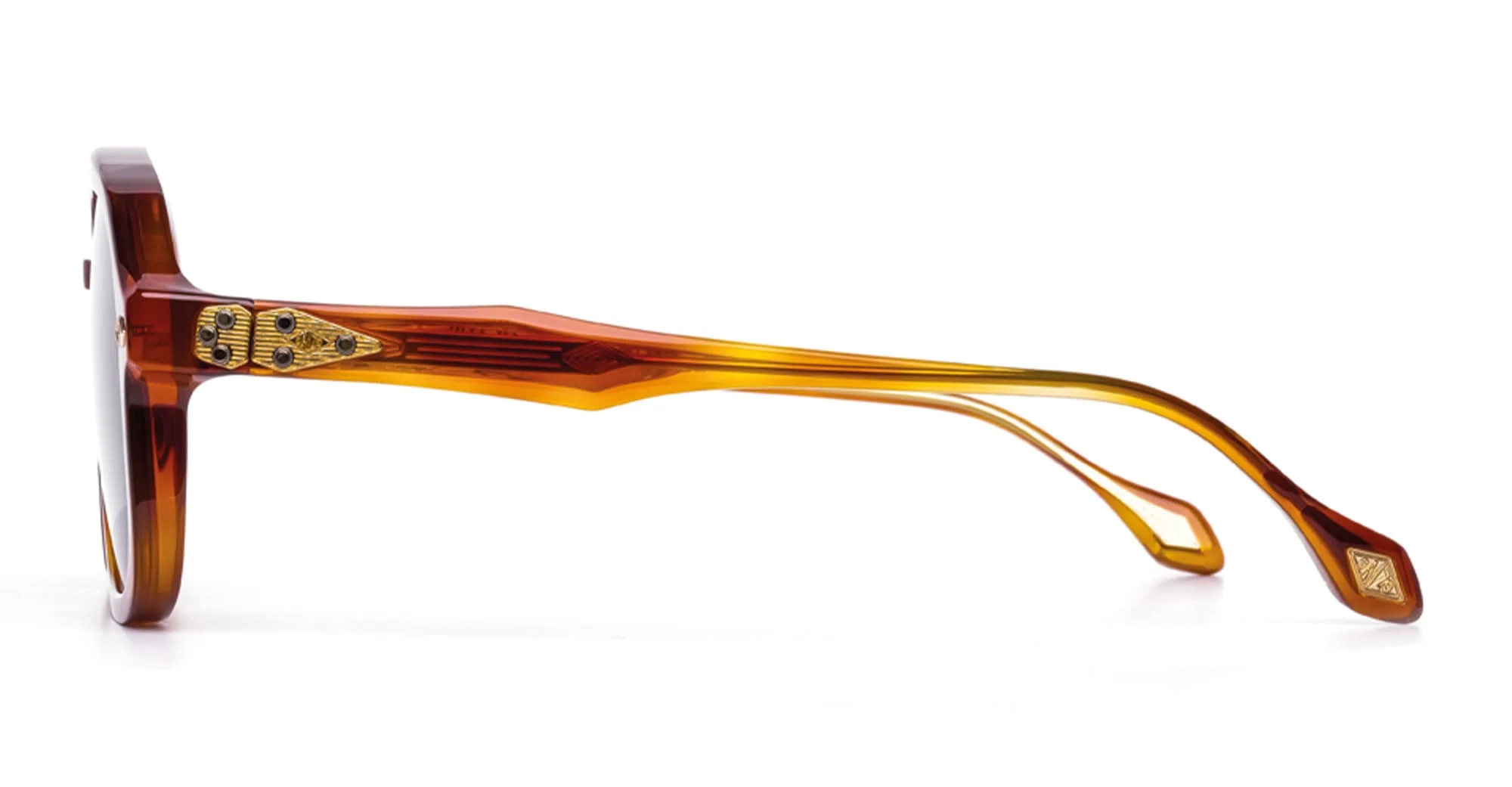 Claus - havana light / 18k gold plated - Image 2