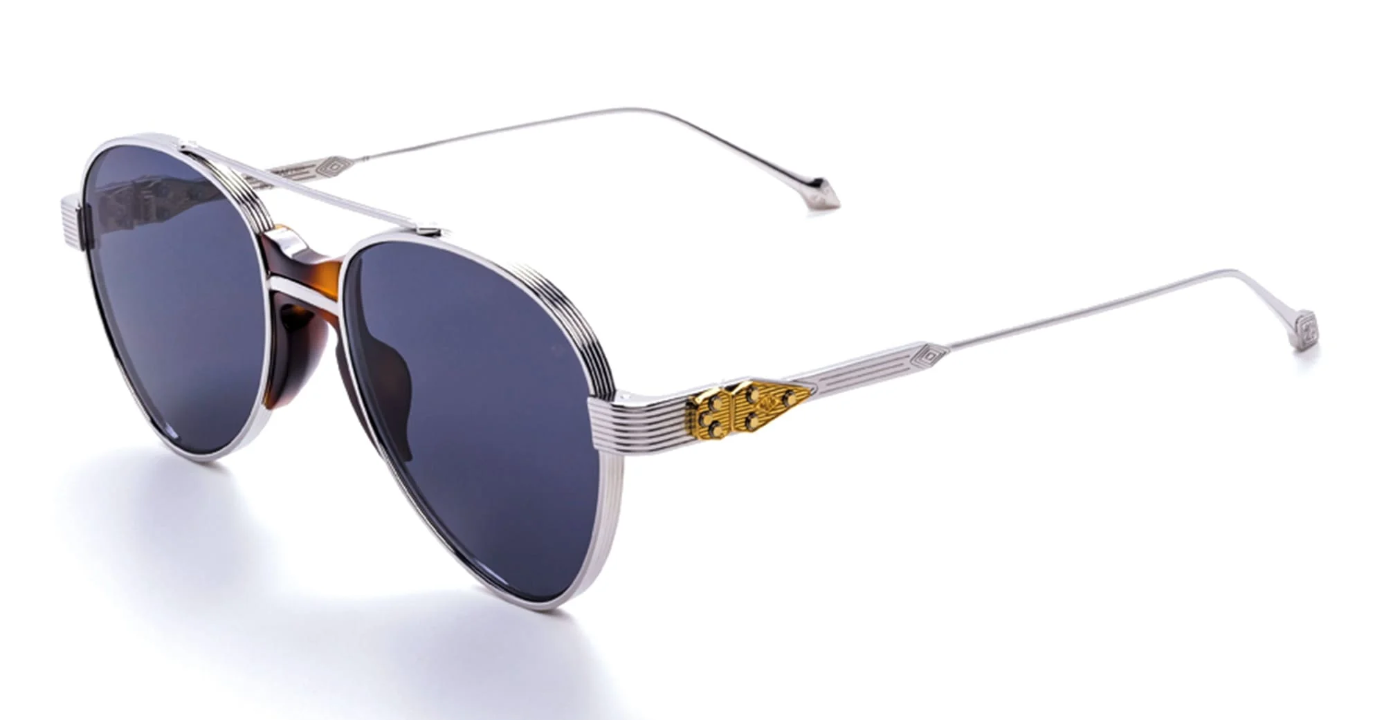 Hiro - titanium / amethyst grey lens