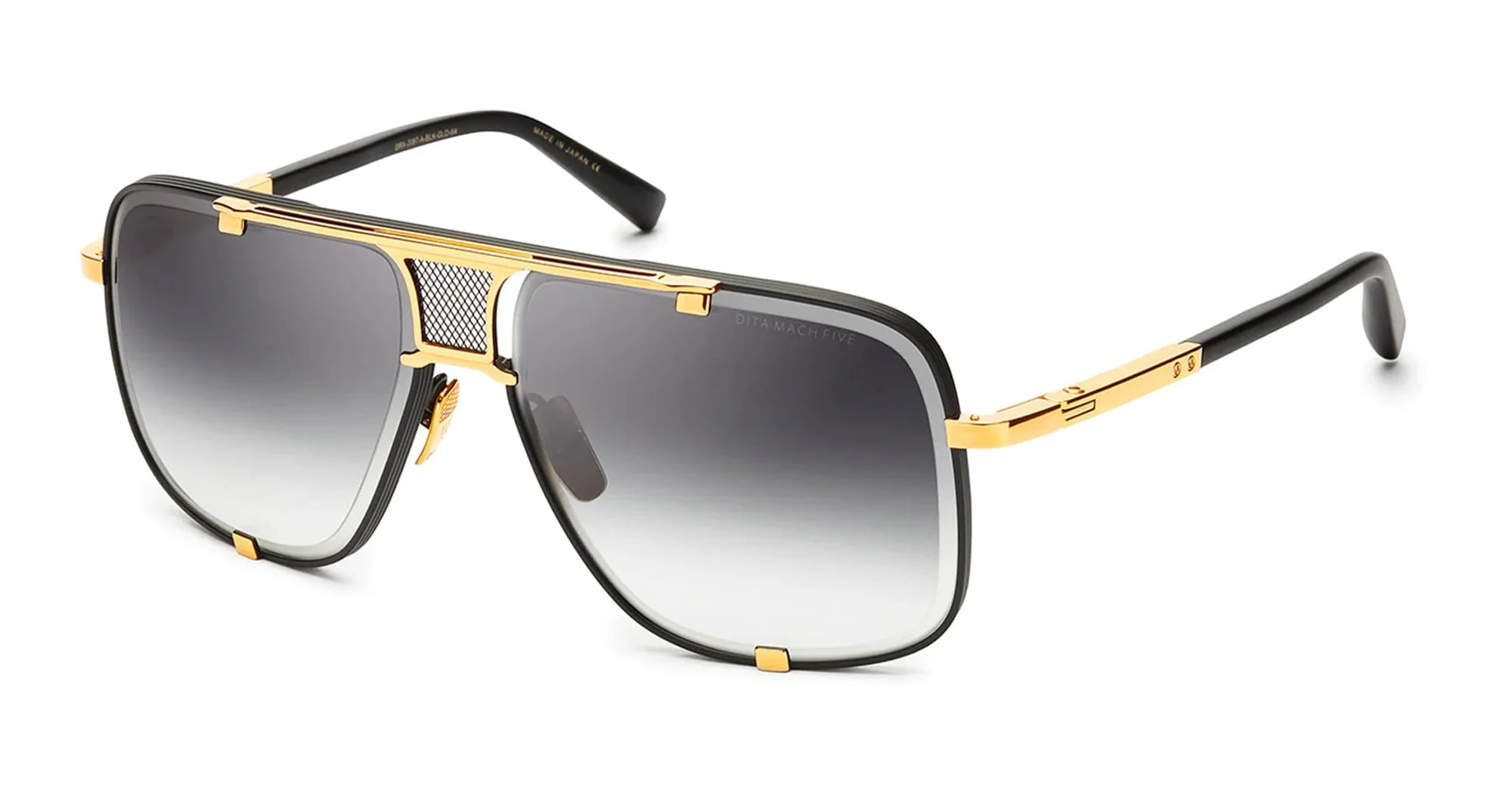 Mach-five - matte black / yellow gold - Image 2