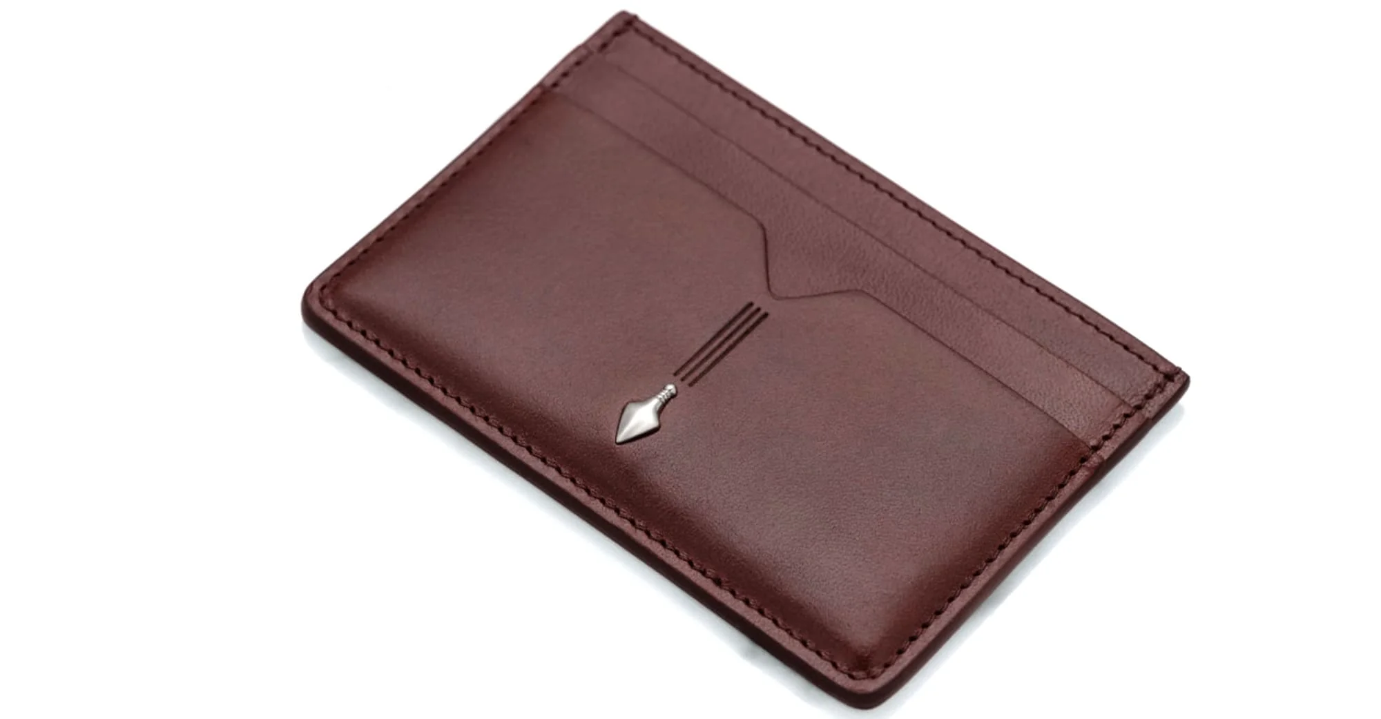 Theodore card holder - bordeaux - Image 5