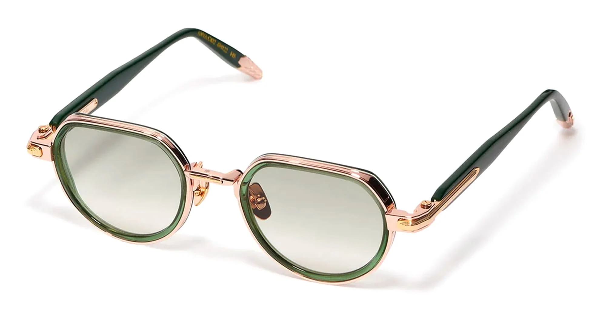 Anya - c432 dark green / rose gold / yellow gold - Image 2