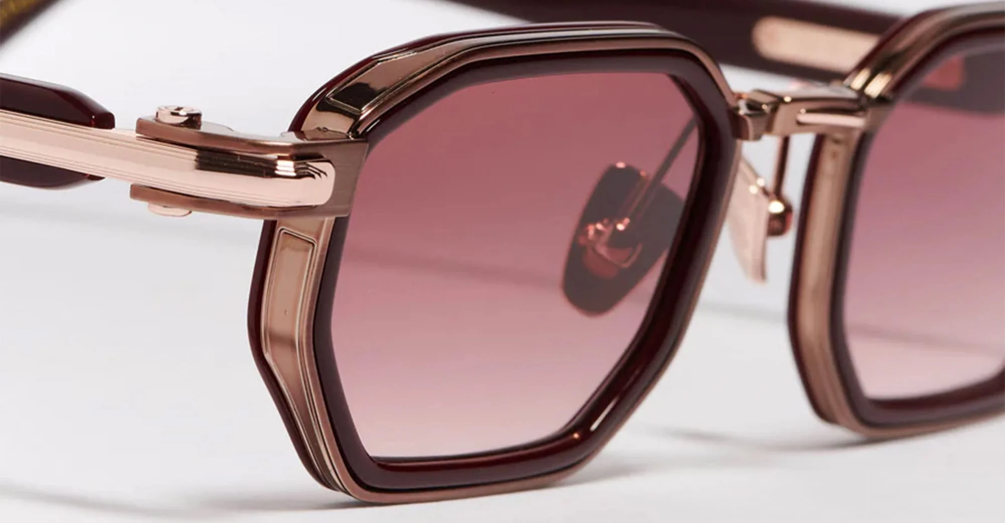 Axel - c460 burgundy / brushed copper / rose gold - Image 3