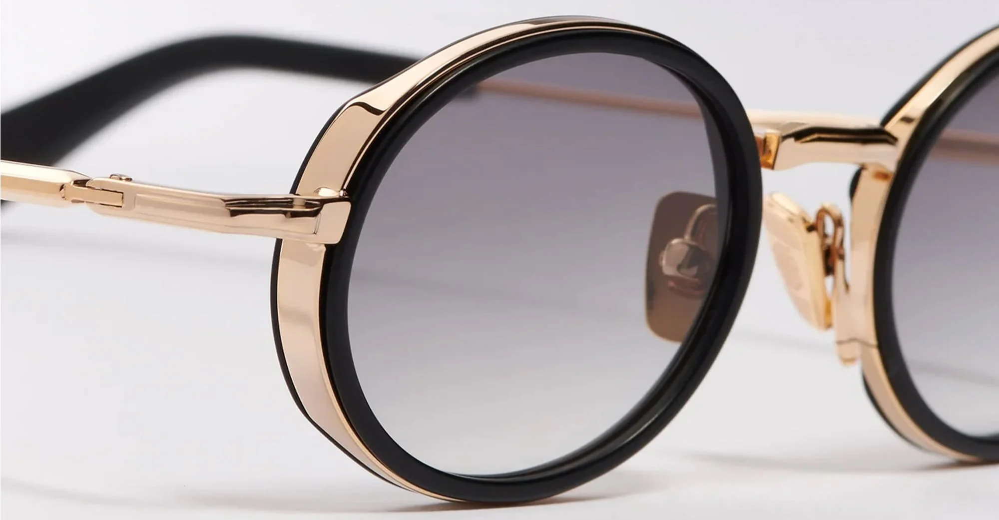 Eddie - c115 matte black / antique gold - Image 3