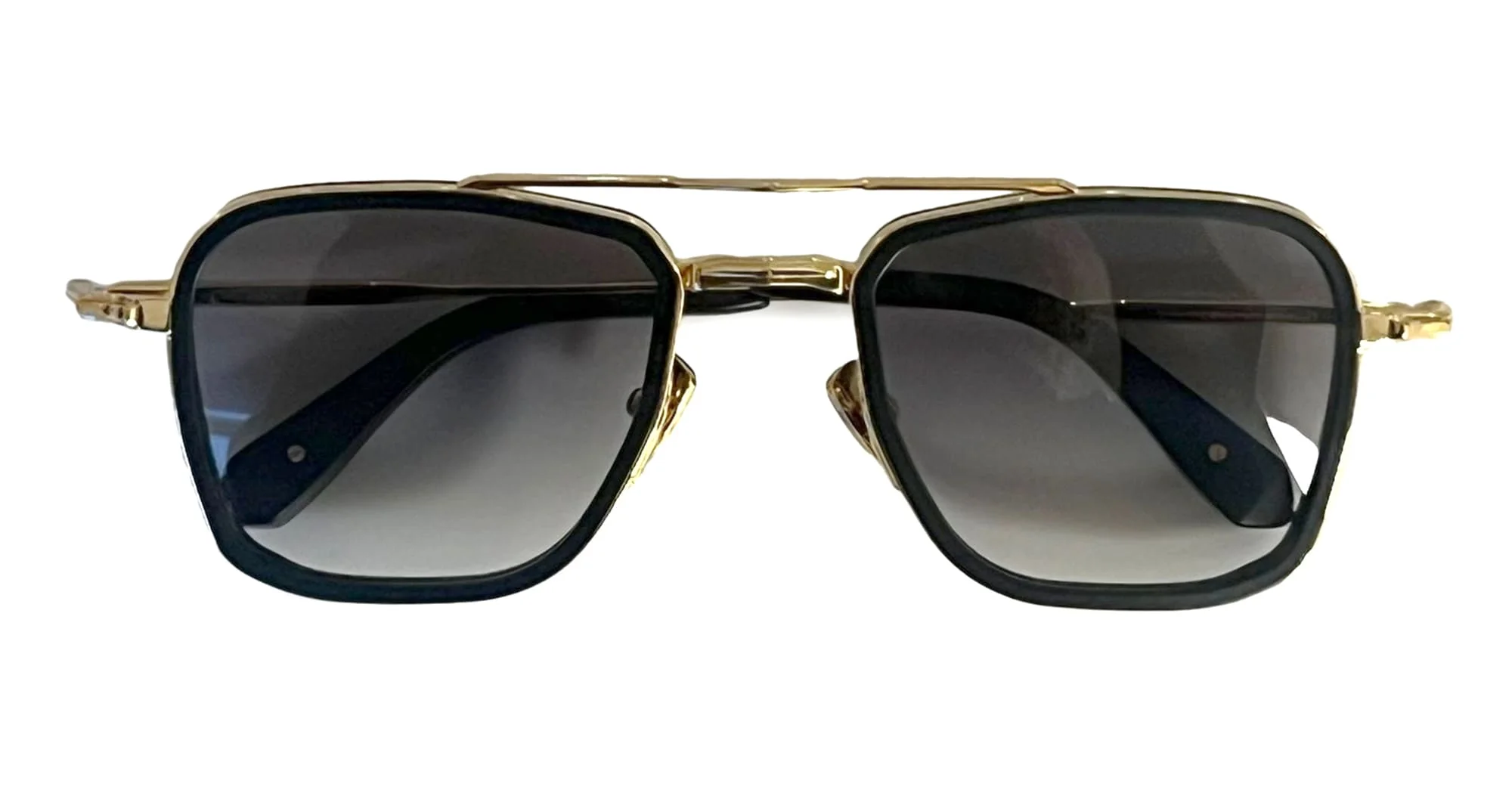 Ewan - c115 matte black / antique gold 18k