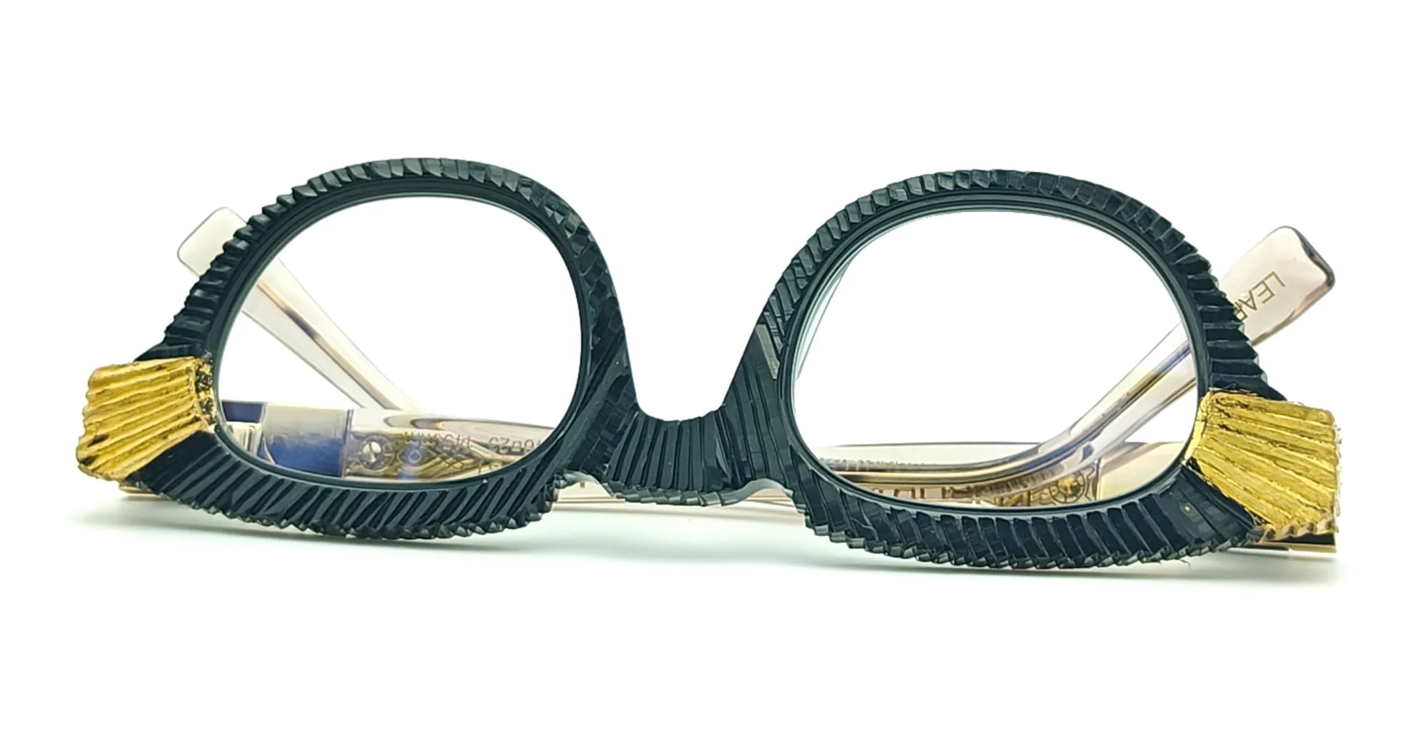 Mask s1 - black shine / gold leaf rx - Image 4