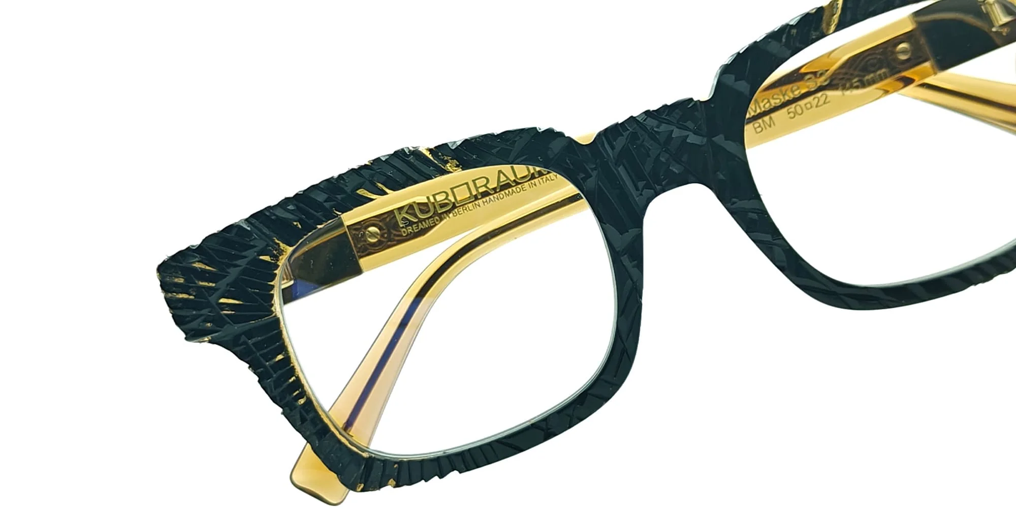Mask s3 - black matte / gold leaf rx - Image 5