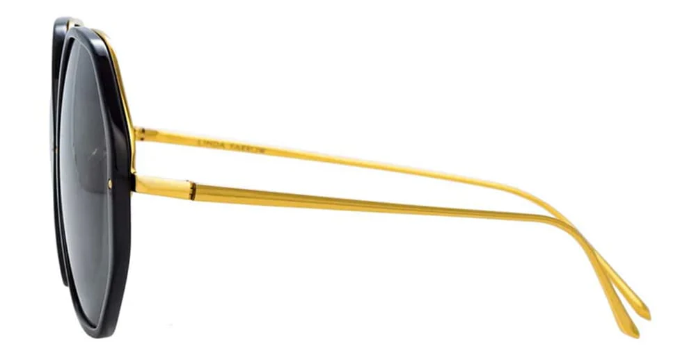 Alona - black / yellow gold - Image 3