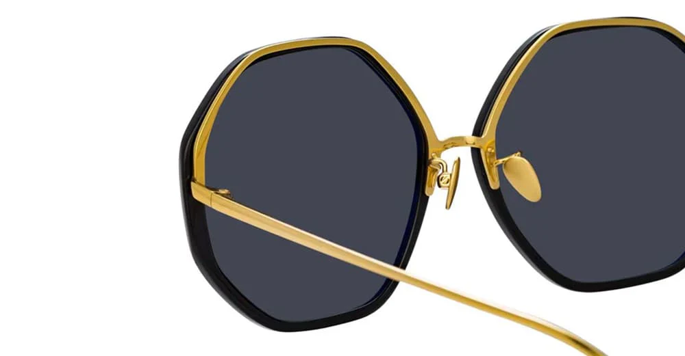 Alona - black / yellow gold - Image 4