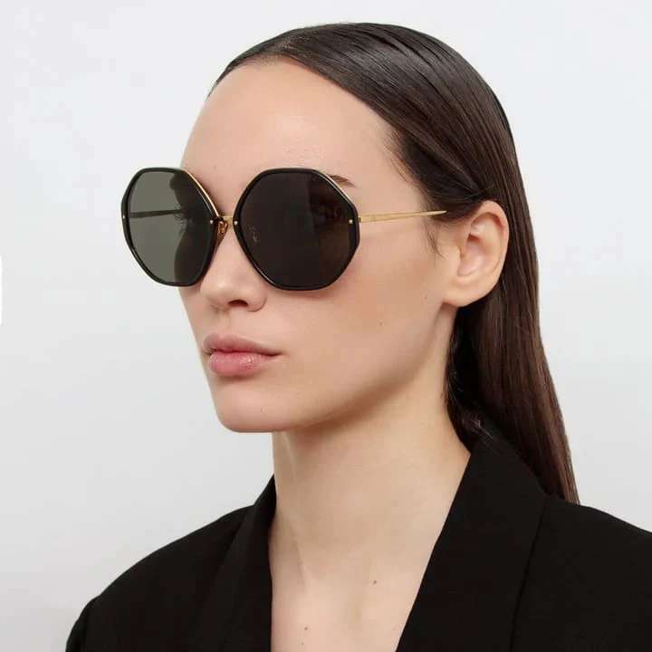 Alona - black / yellow gold - Image 5