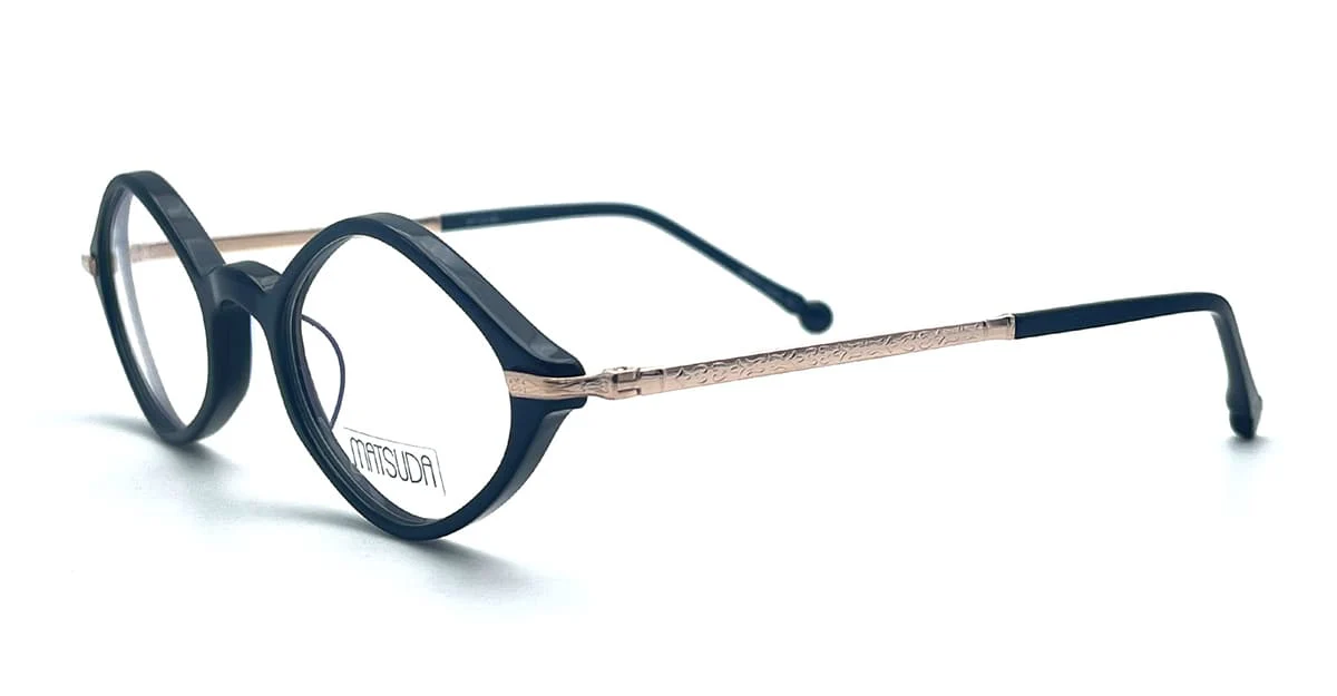 M2066 - navy / rose gold rx - Image 2