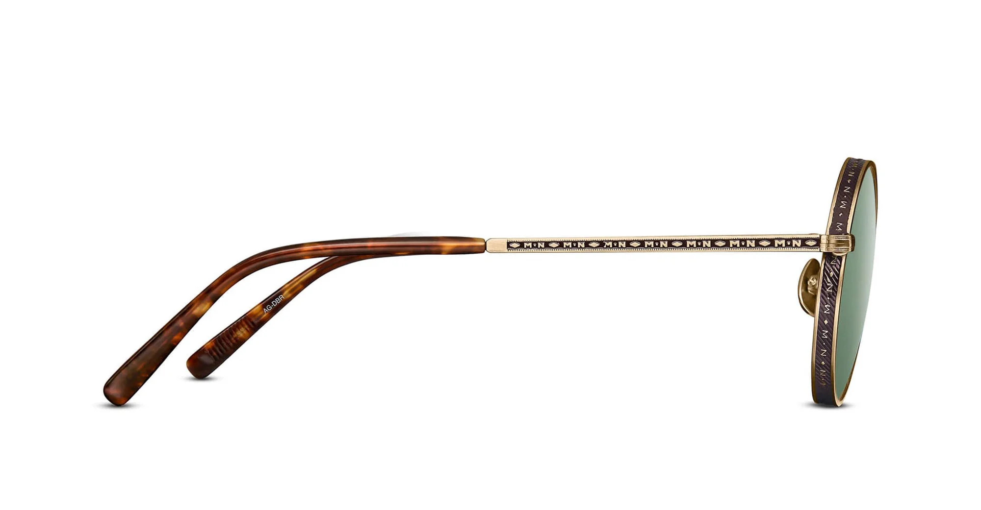 M3100 - antique gold / dark brown - Image 2