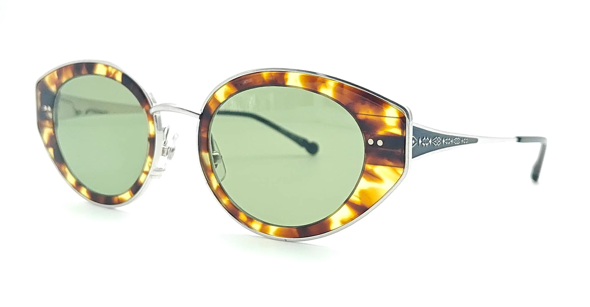 M3120 - tortoise / brushed silver - Image 2