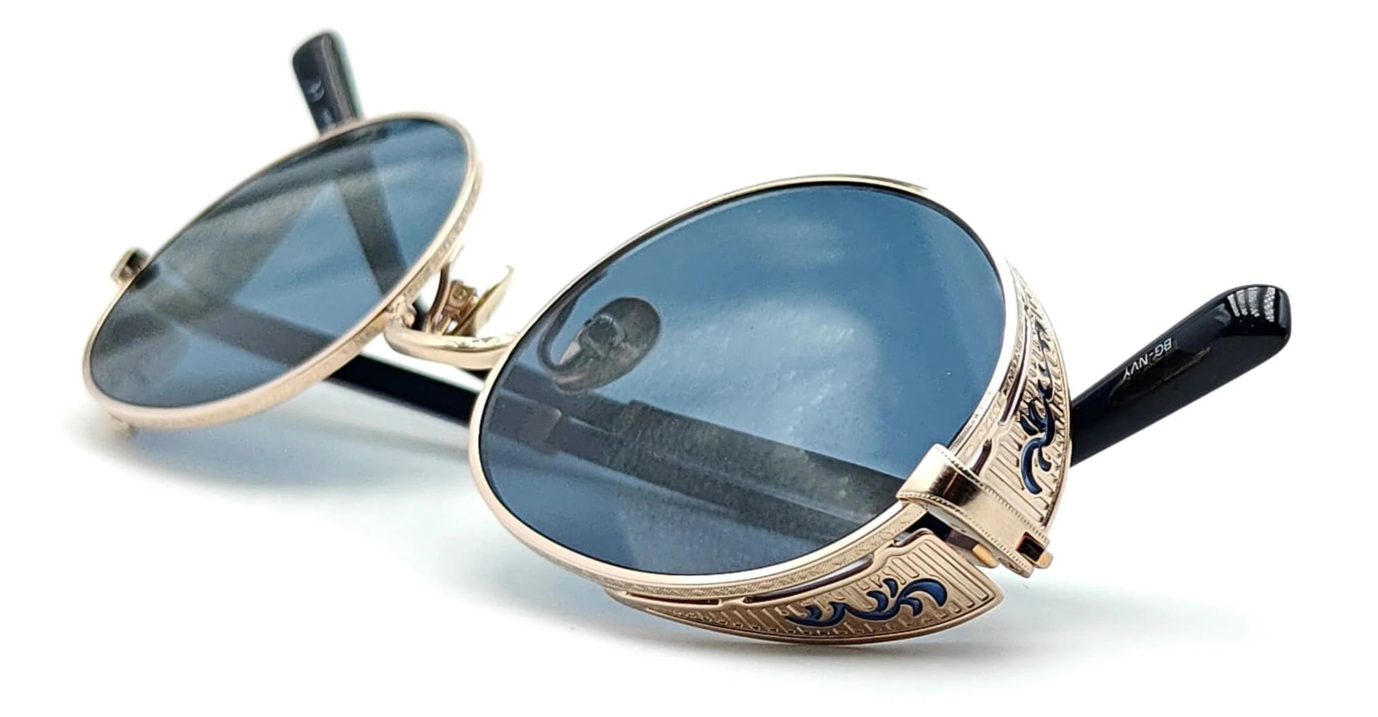 M3137 - brushed gold / navy - Image 7