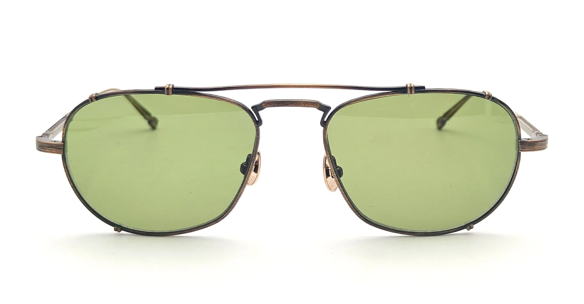 M3151 - antique gold / sage green