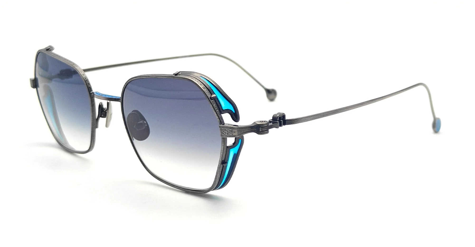 M3153 - antique silver / blue grey gradient - Image 2