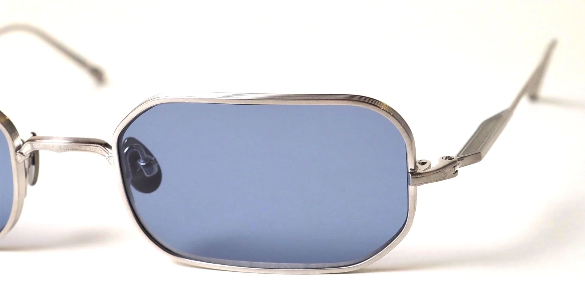 M3163 - brushed silver / cobalt blue - Image 3