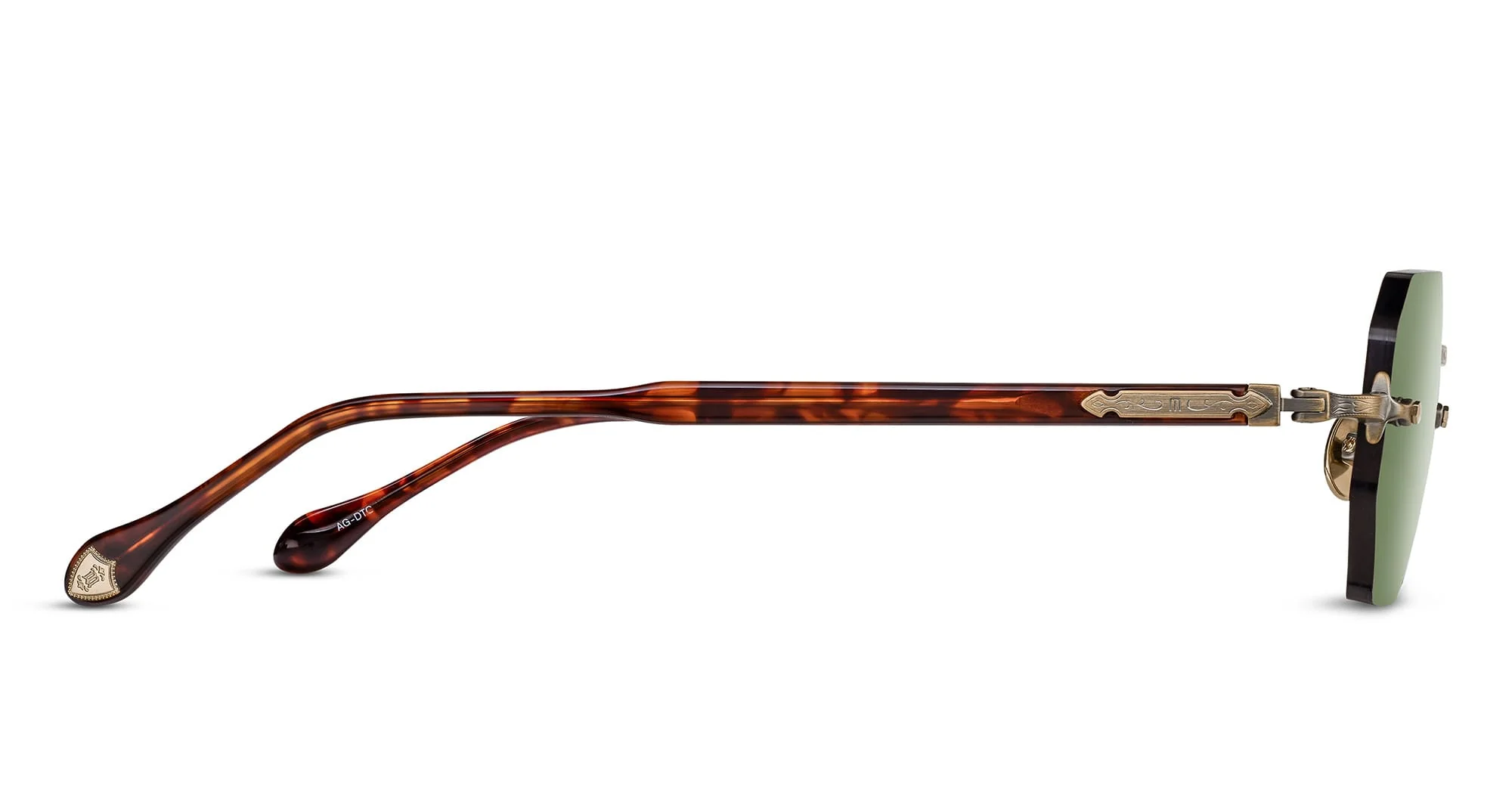 M5010 - antique gold / dark tortoise - Image 2