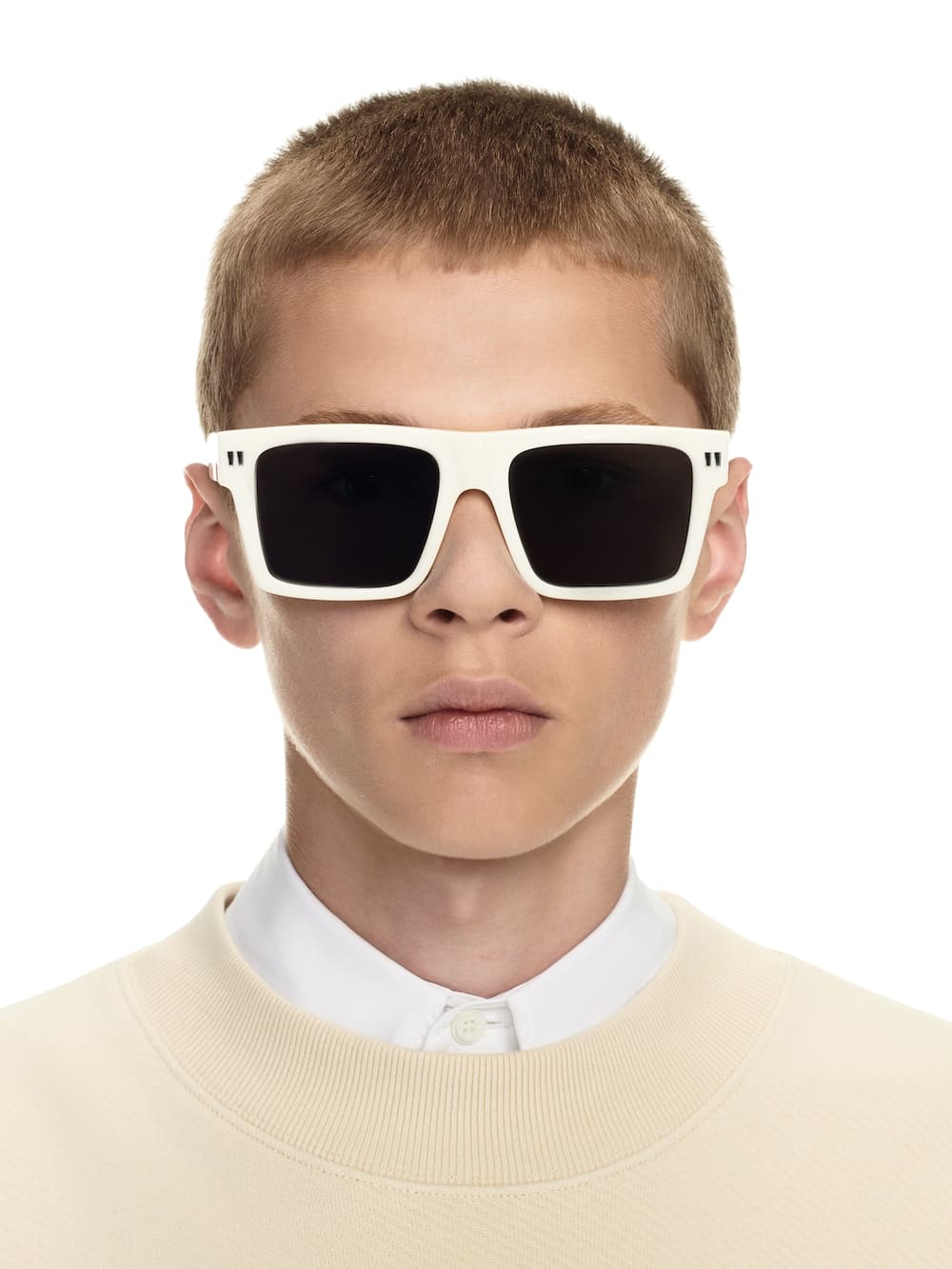 Lawton - white / dark grey - Image 4