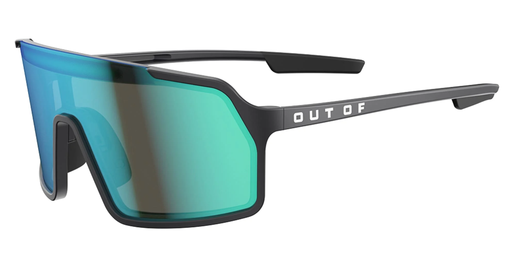 Bot 3 - black / white / irid green large