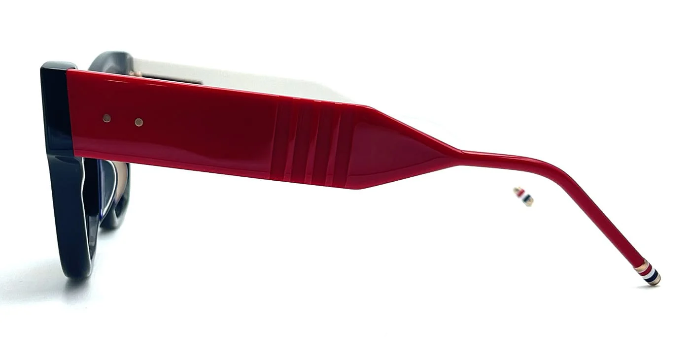 Cateye - shiny navy / red / white - Image 3