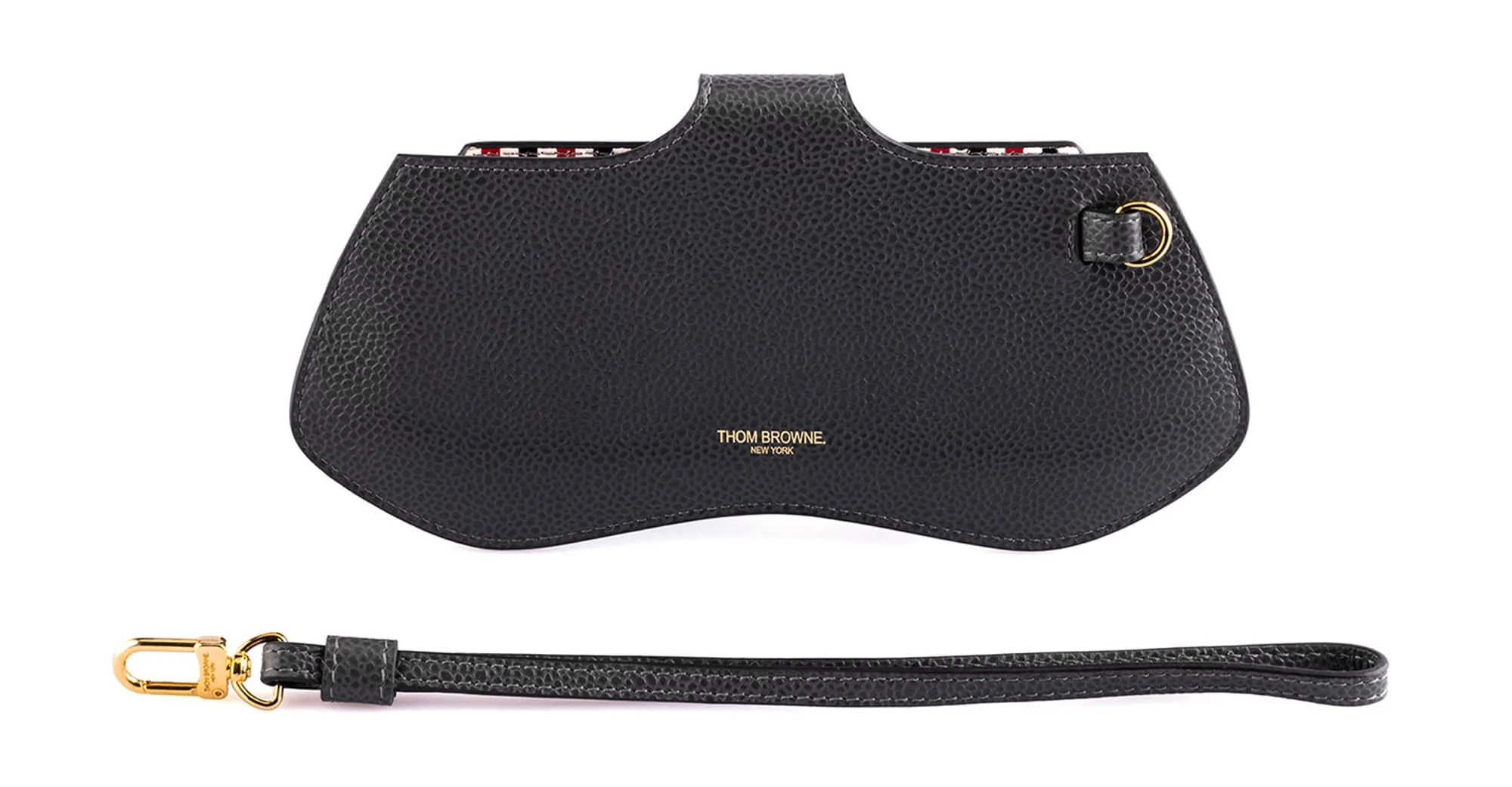 Eyewear leather case - dark grey - Image 2