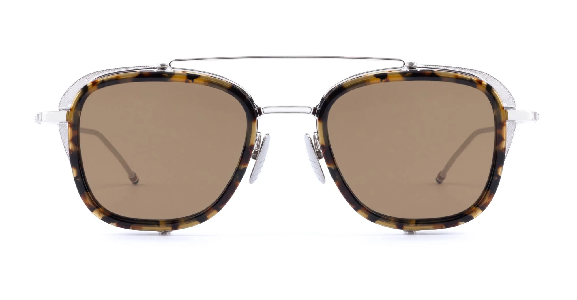 Rectangular - dark brown