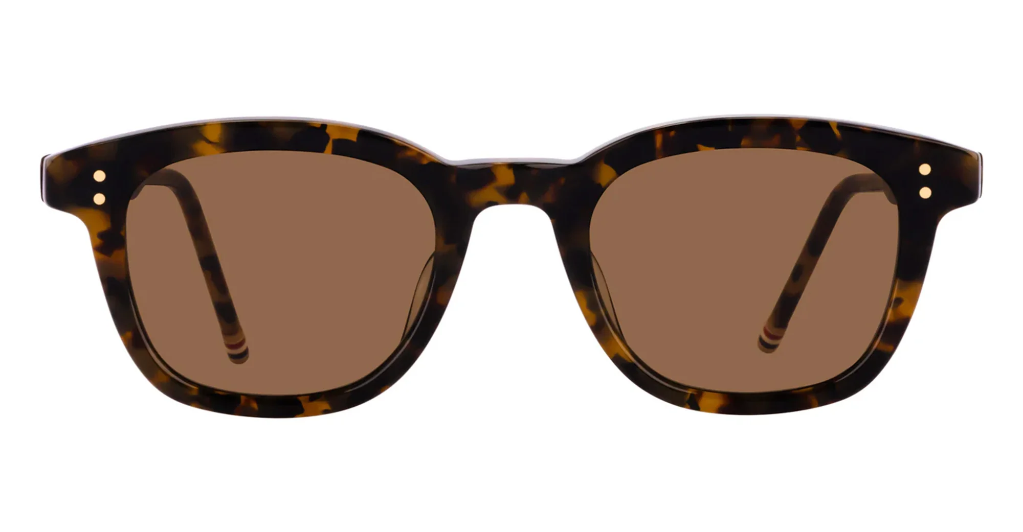 Rectangular - dark brown