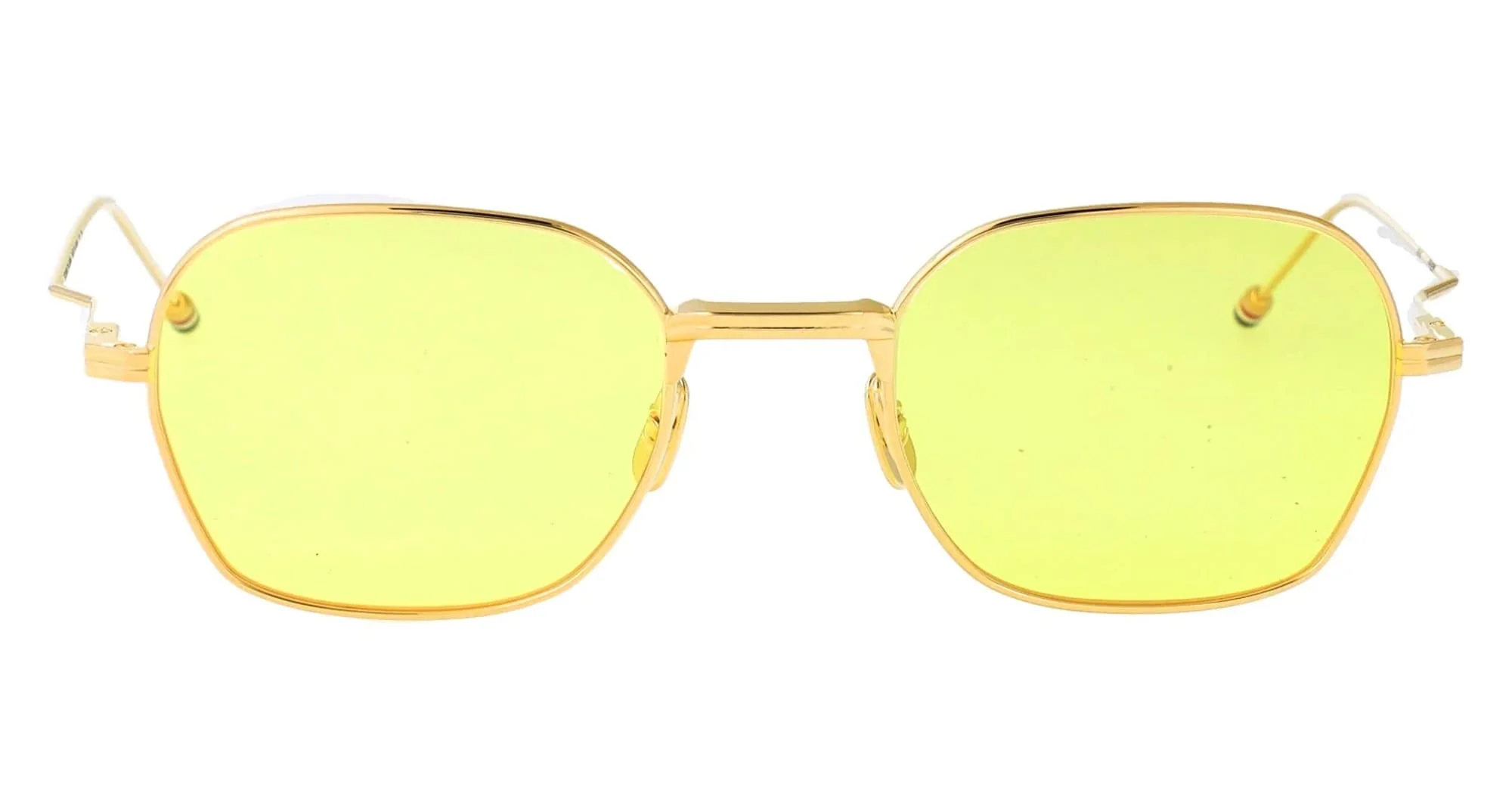 Rectangular - yellow gold / yellow gold
