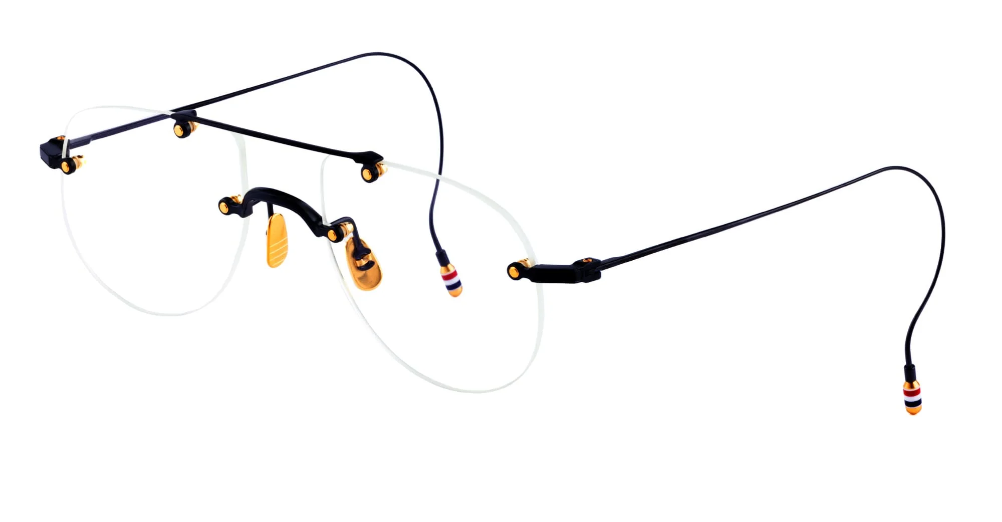 Rimless aviator - black - Image 2