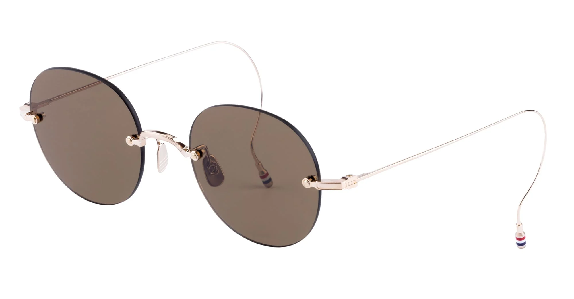 Rimless oversized - white gold - Image 2