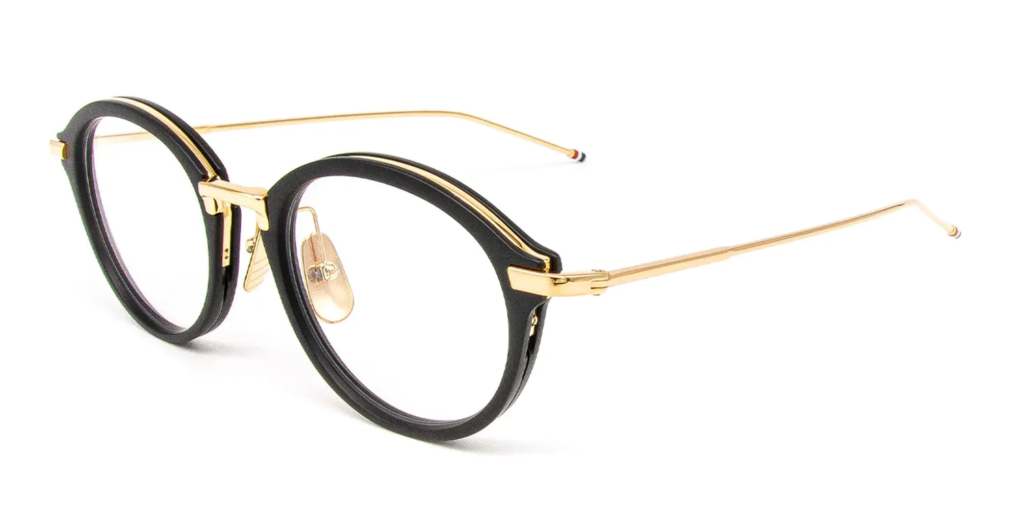 Round - matte black / gold rx - Image 2
