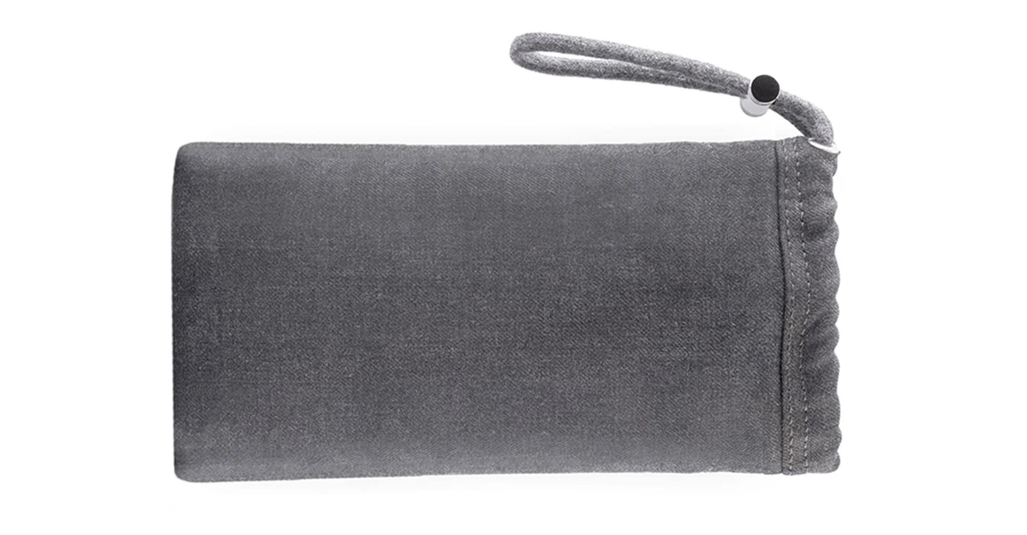Soft twill eyewear case - med grey - Image 2