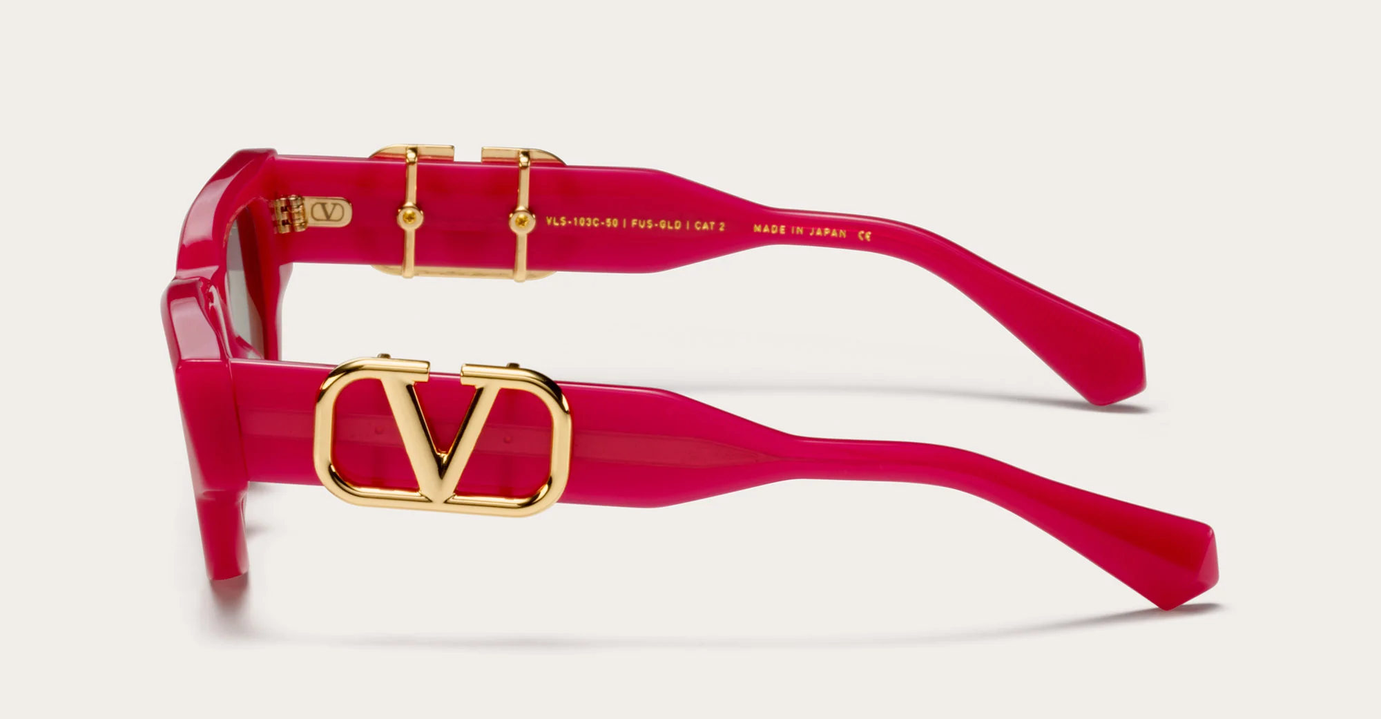 Due - fuchsia / white gold - Image 3